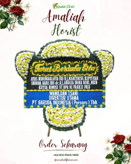 Papan Bunga Duka Kemulan